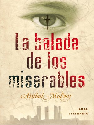 cover image of La balada de los miserables